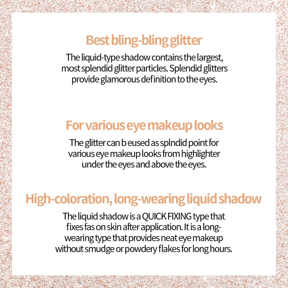 Enprani HOLIKA HOLIKA Eye Metal Glitter Liquid Eyeshadow 05 Diamond Bomb