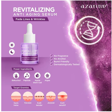 Wahana Kosmetika Indonesia Azarine® Revitalizing Anti Aging Serum