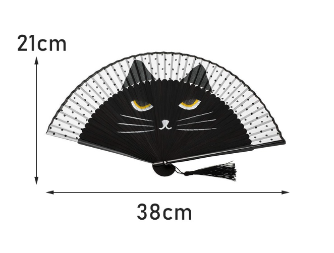  Kipas Tangan Gaya Kucing