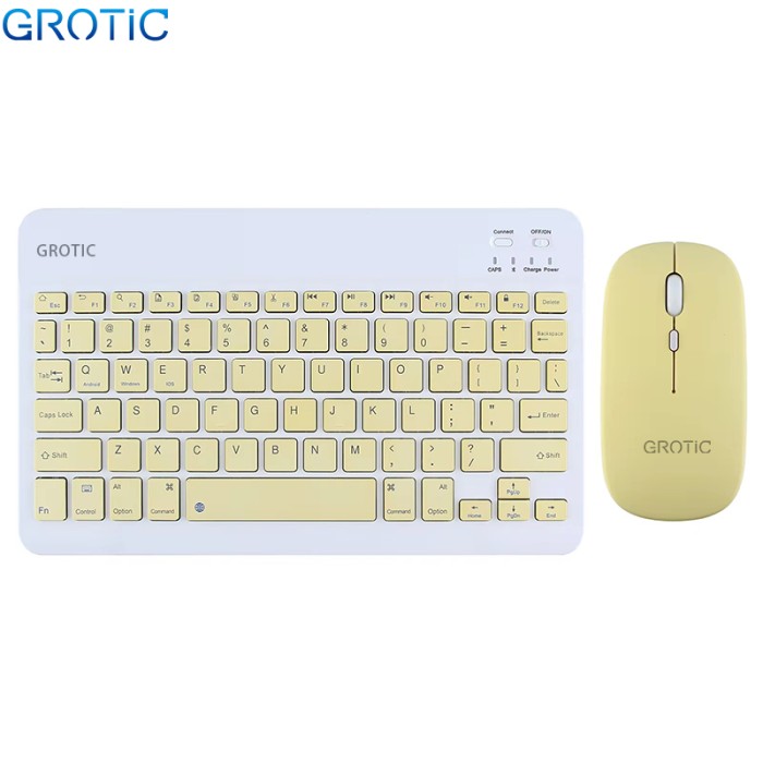 Tunggal Daya Abadi GROTIC Keyboard Mouse Wireless with Backlight LED