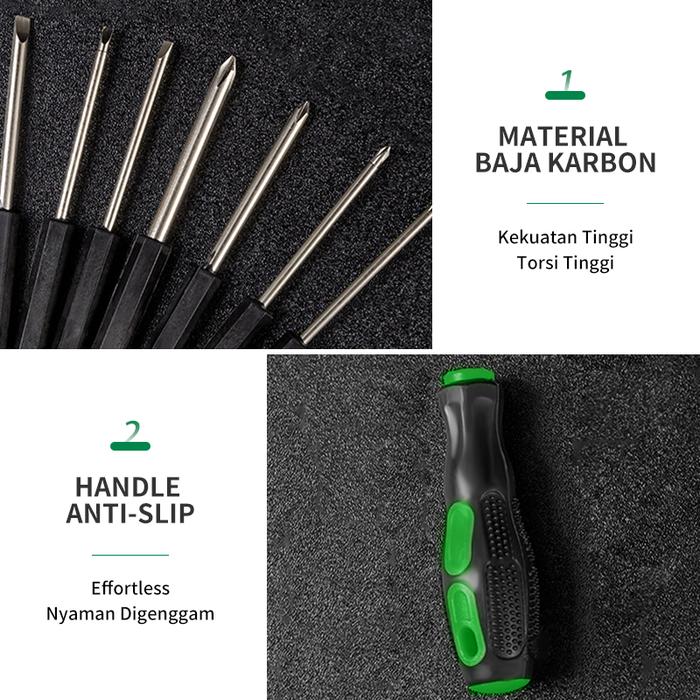 ISKU Mini Screwdriver Kit 10 in 1