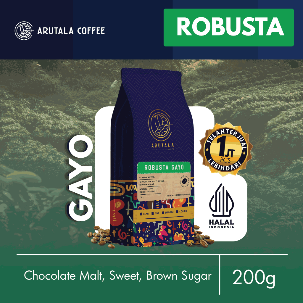 Sari Bumi Makmur Internasional  ARUTALA Kopi Robusta Gayo