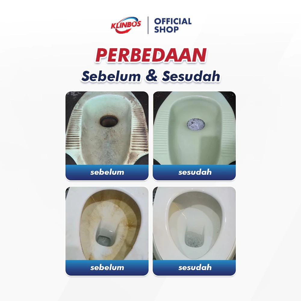 KLINBOS Pembersih Kerak Toilet 5
