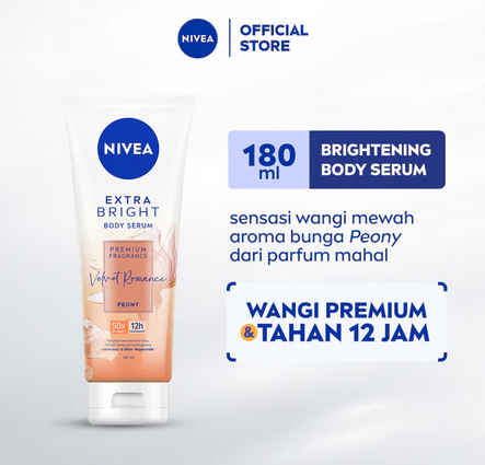 Beiersdorf NIVEA Extra Bright Velvet Romance Premium Fragrance Serum