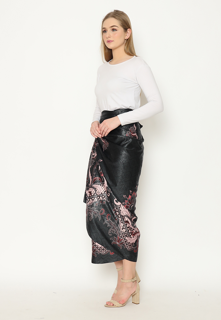 My Aksa Batik Wanita Rok Lilit Elmeera Emran 2