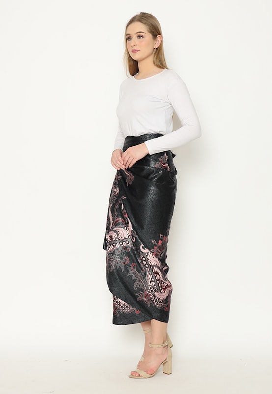 My Aksa Batik Wanita Rok Lilit Elmeera Emran 2