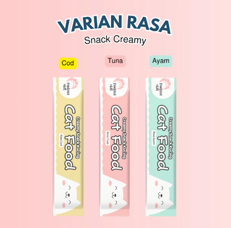 Pawsitive Vibes Creamy Snack Kucing 15 gram 3