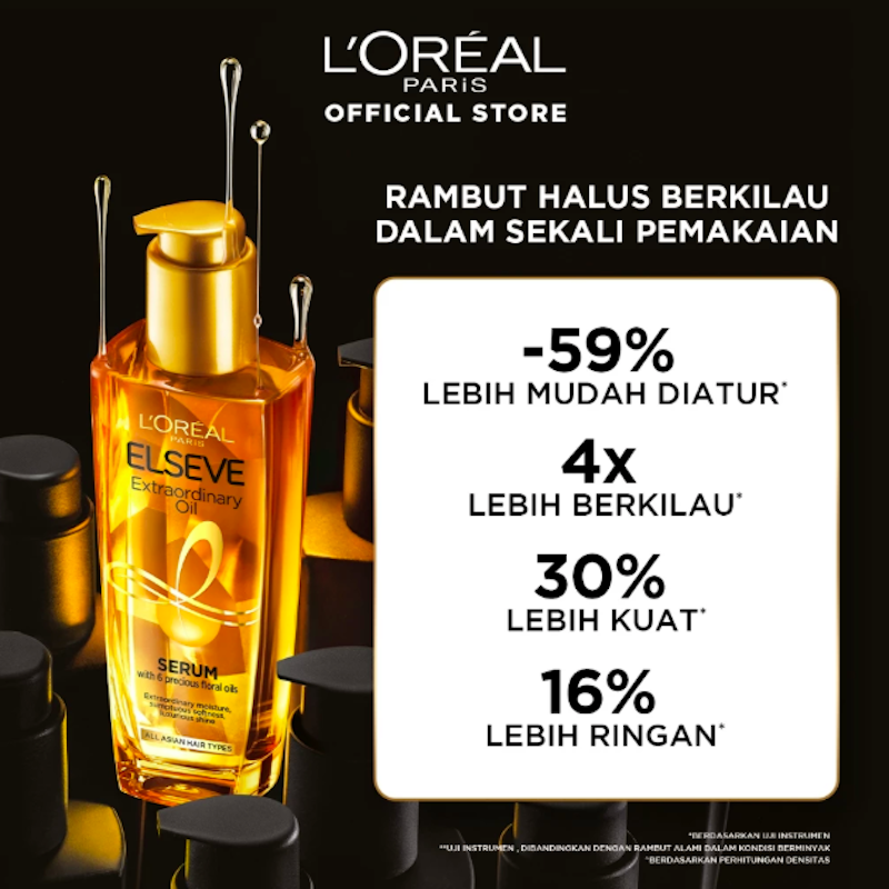 L'Oreal Paris Elseve Extraordinary Oil Gold Hair Treatment Serum 2