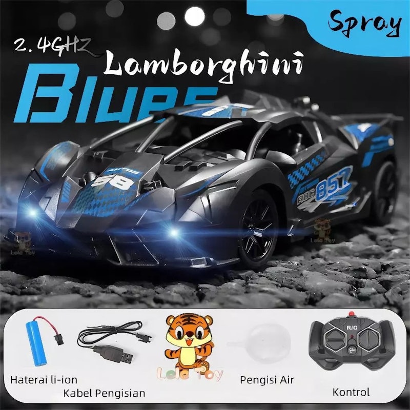 Lele Toys Dream Car Balap Drift RC Spray 3