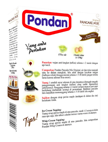 Pondan Original Pancake Mix