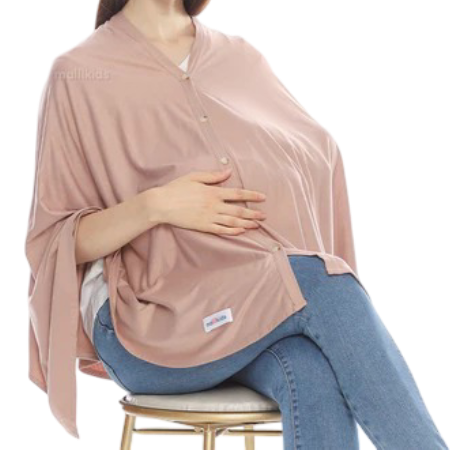 Malilkids Solid Series Nursing Cover 2in1 4