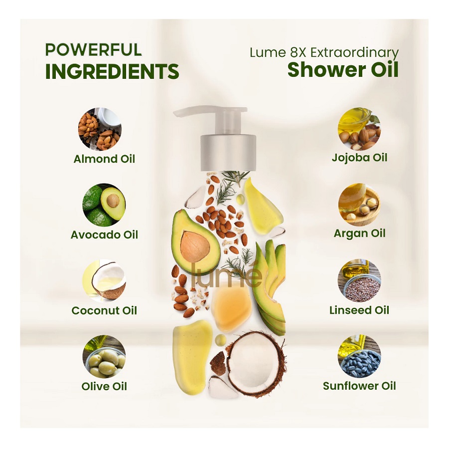 Lumecolors LUME 8x Extraordinary Shower Oil