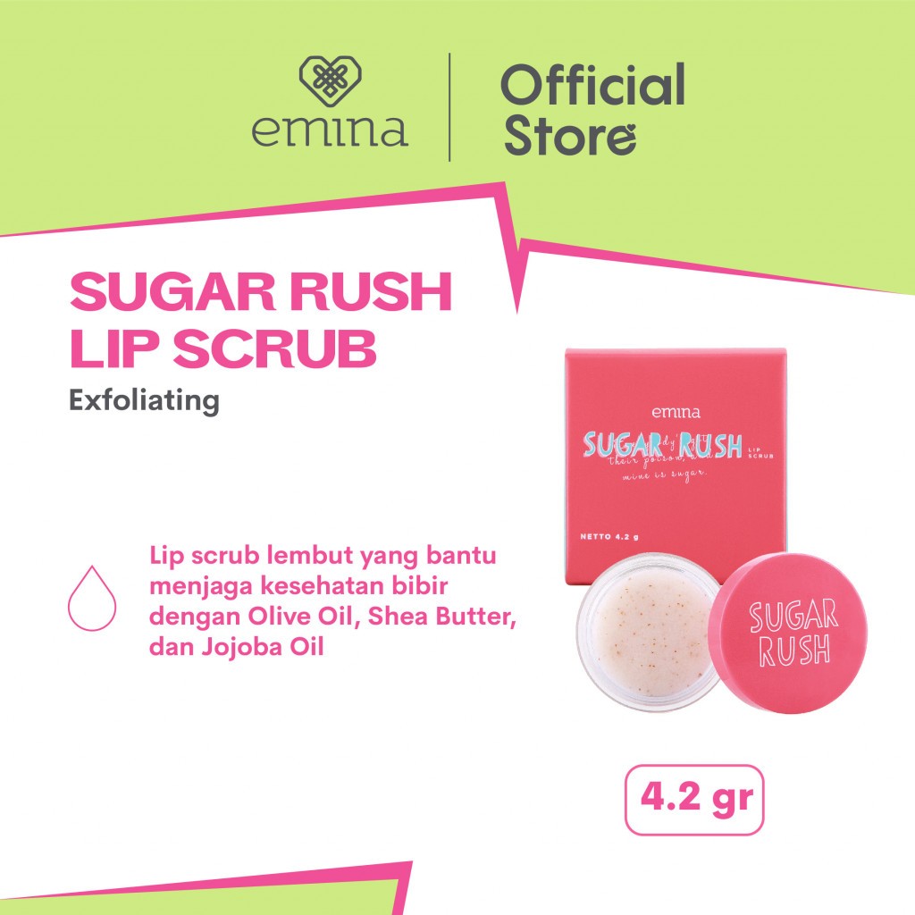 Paragon Technology and Innovation Emina Sugar Rush Lip Scrub