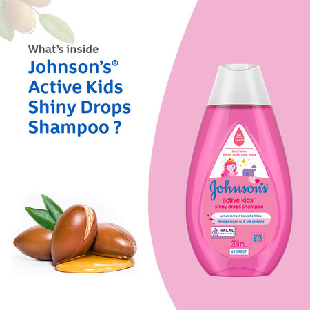 Johnson & Johnson Indonesia Johnson's Baby Active Kids Shiny Drops Shampoo