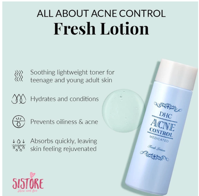 DHC Acne Control Medicated Fresh Lotion  4
