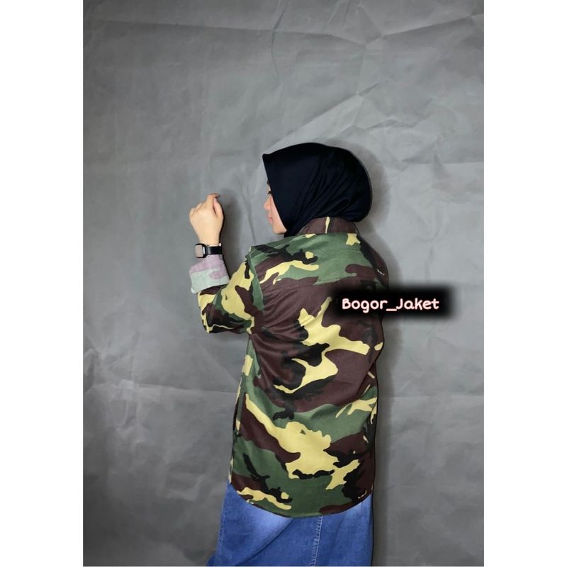 Bogor Jaket Trucker Loreng