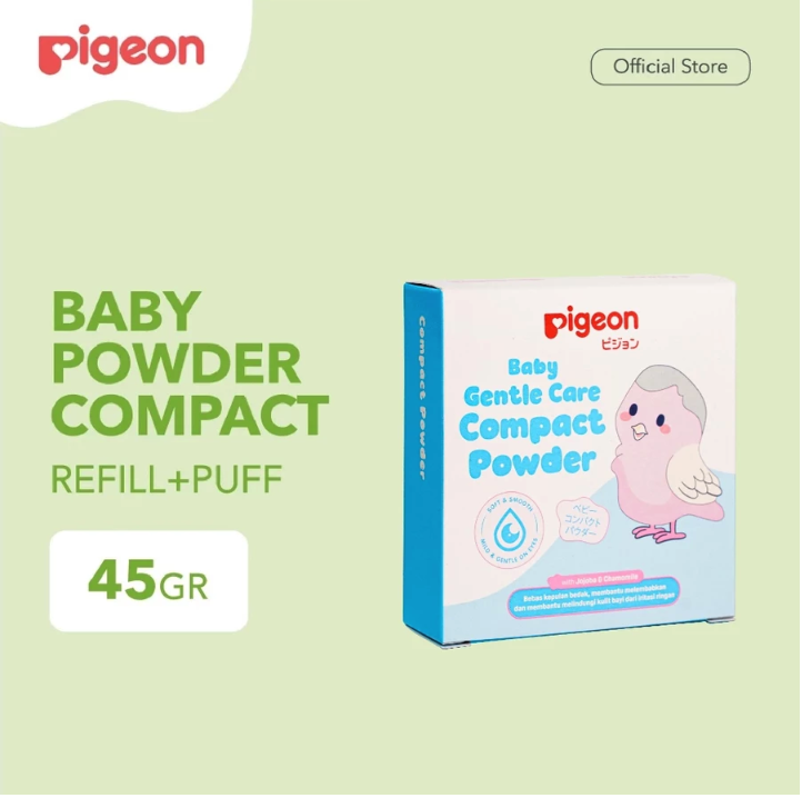 Pigeon Pigeon Baby Gentle Care Compact Powder