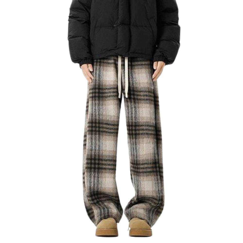 Tamp-X Celana Panjang Loose Pants Oversize Khaki