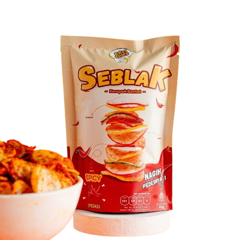 Geli Chips Seblak Kering 1