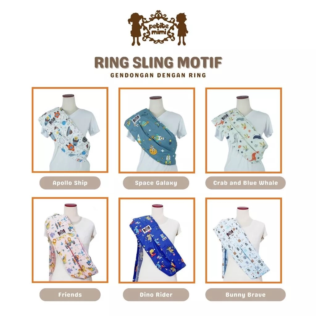  Petite Mimi Gendongan Ring Sling