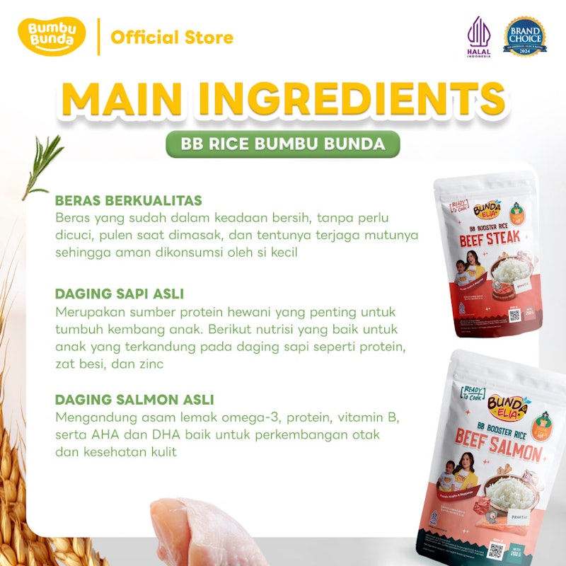 Bumbu Bunda Elia BB Booster Rice Beef Salmon 4