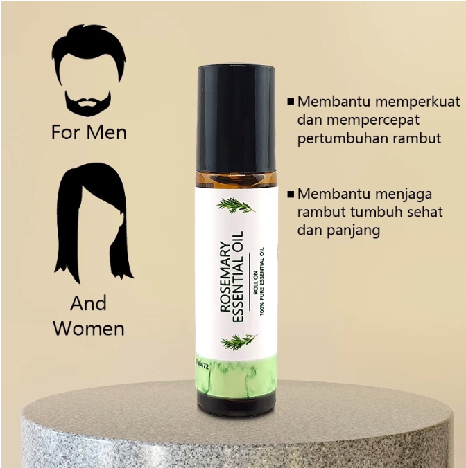 Karya Kreasi Alami STONE BAR Rosemary Essential Oil Roll On