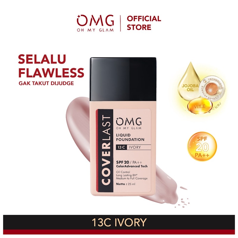 Coverlast Liquid Foundation Serum 13C Ivory 2