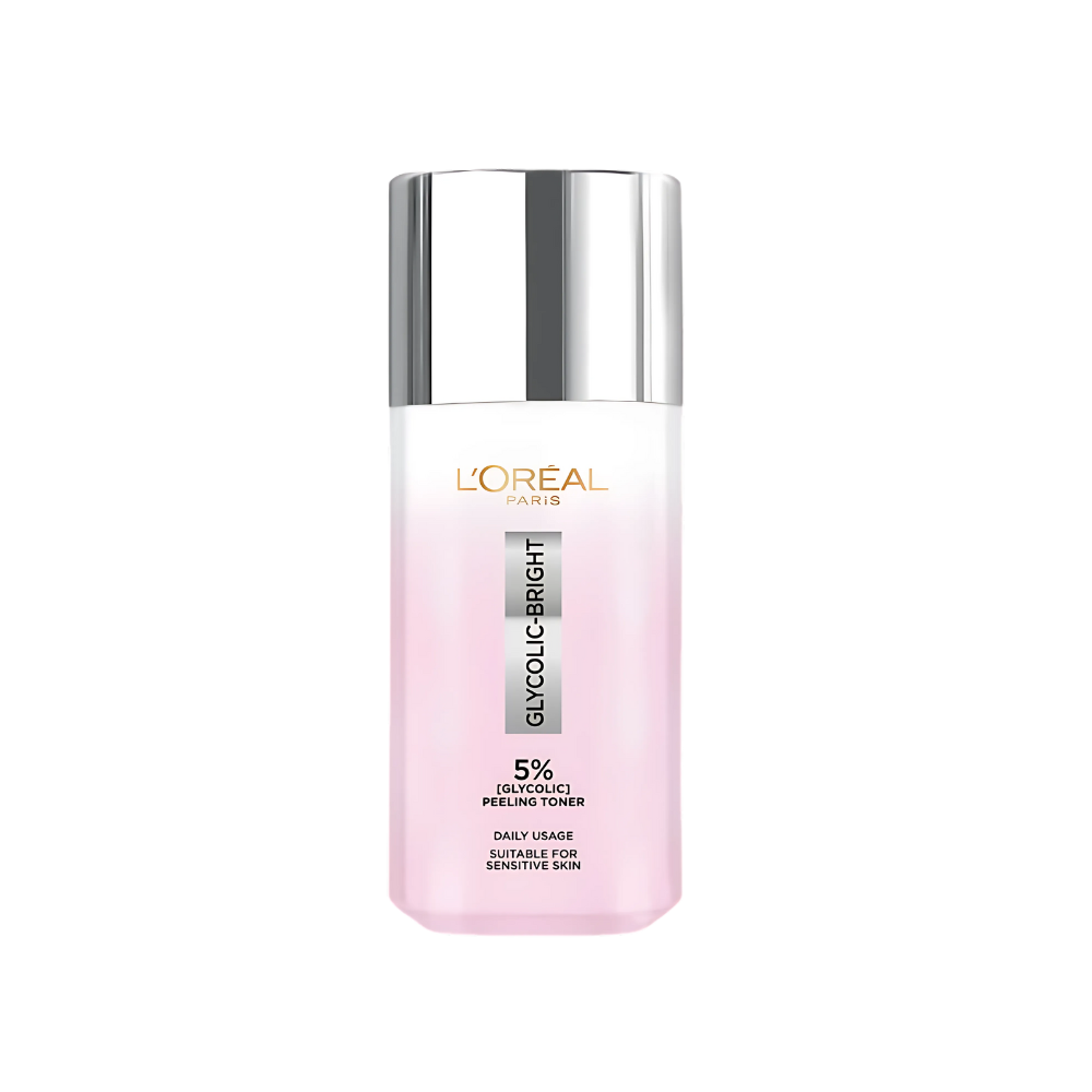 L’Oréal Paris ｜ Glycolic Bright 5% [Glycolic] Peeling Toner 