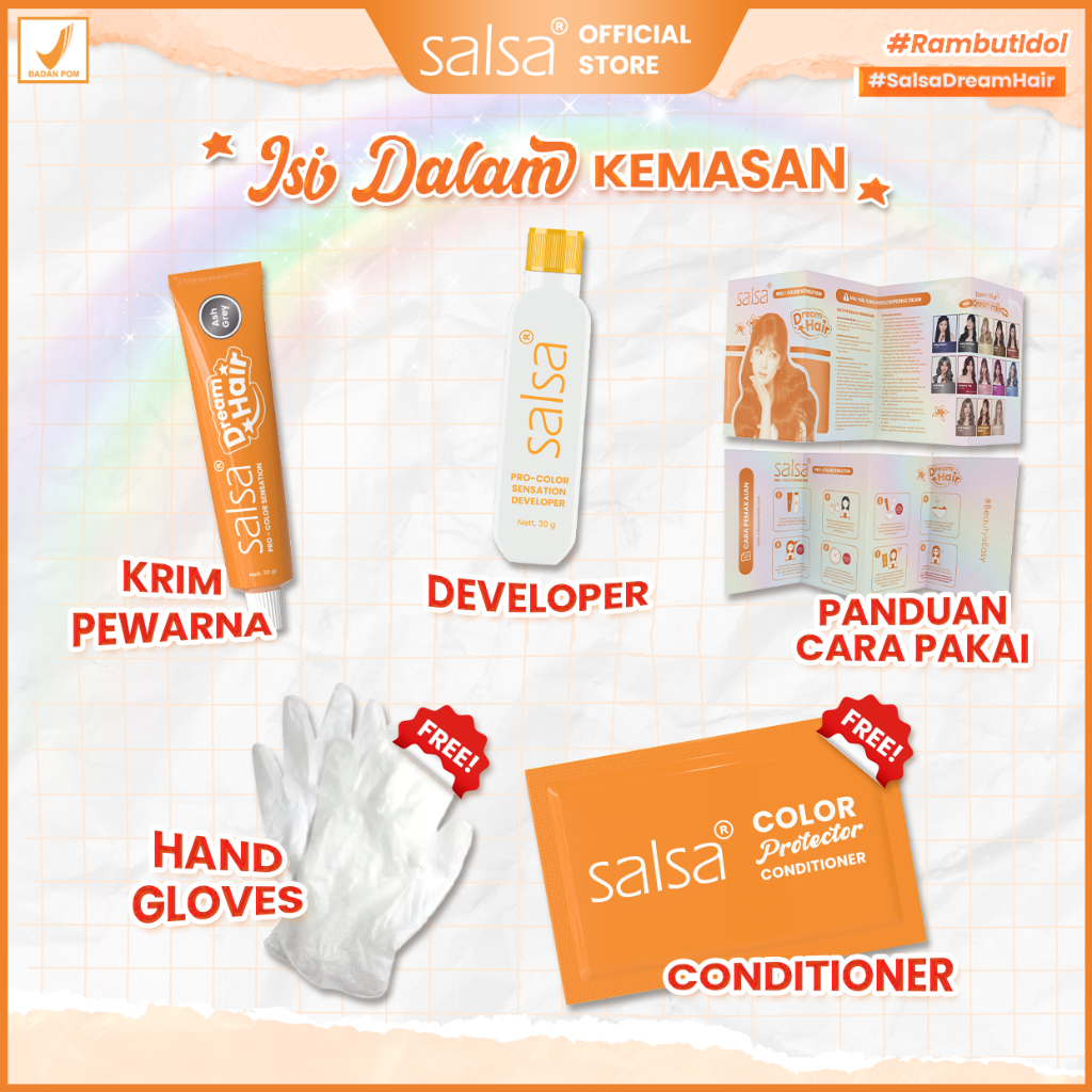 Salsa Cosmetics SALSA Hair Color Bleaching