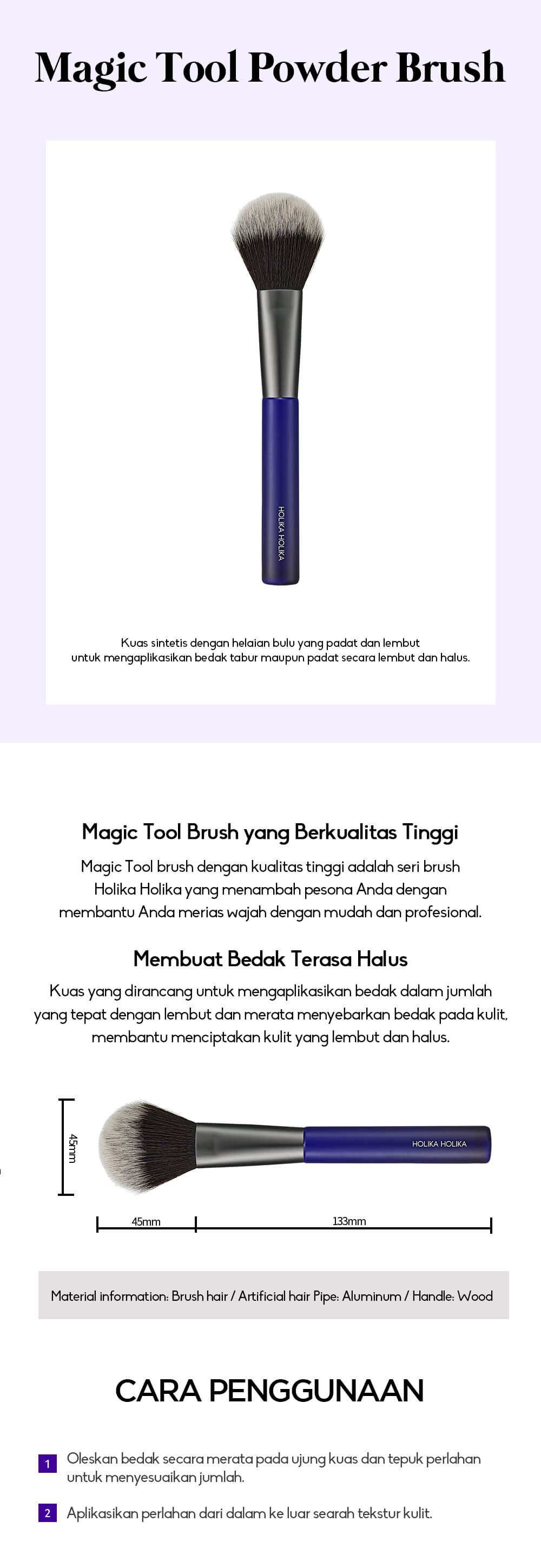 Magic Tool Powder Brush 3