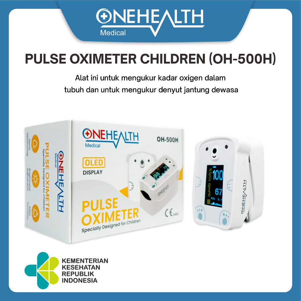 Era Medika Alkesindo Onehealth Pulse Oximeter  OH-500H 