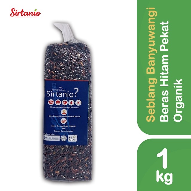 Sirtanio Organik Indonesia Seblang Banyuwangi Beras Hitam Organik