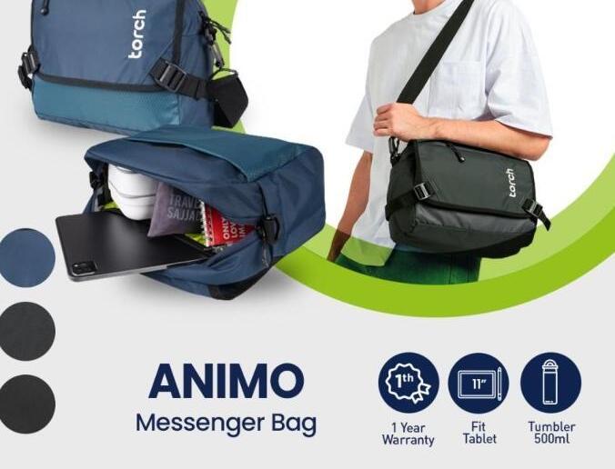 Mahanagari Nusantara TORCH Animo Messenger Bag 
