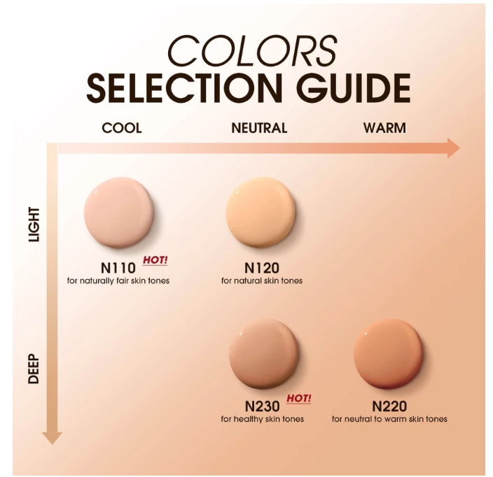  O.TWO.O Matte Cover Liquid Foundation SPF30/PA+++ N230