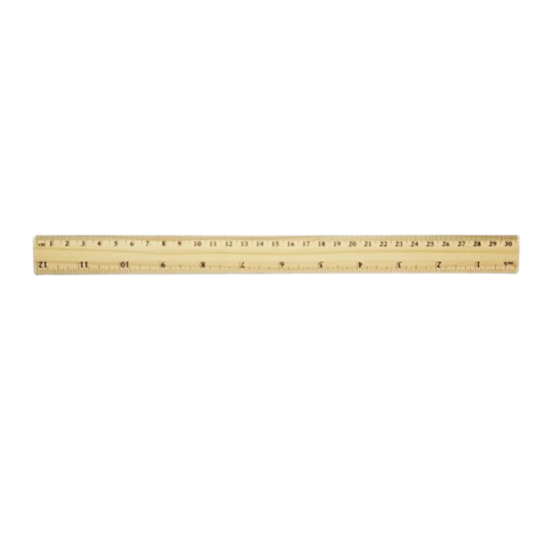 TRG - Wooden Ruler 30 cm 1