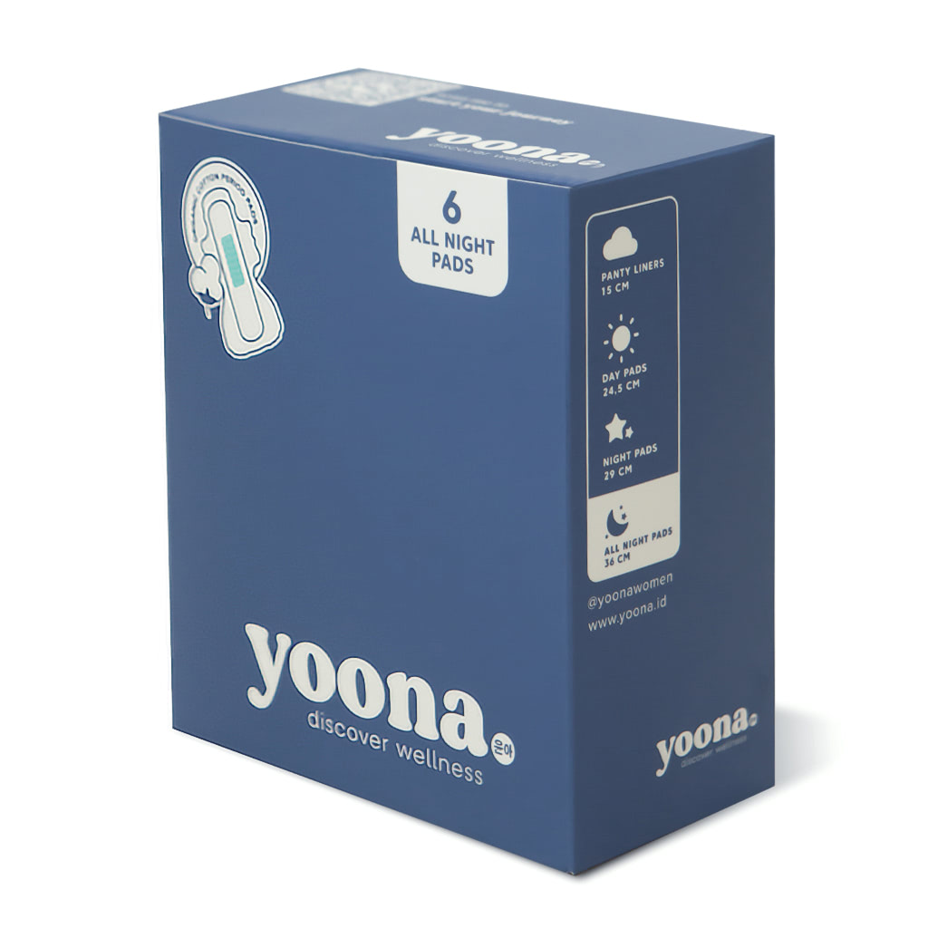 Yoona All Night Pads 36 cm 2