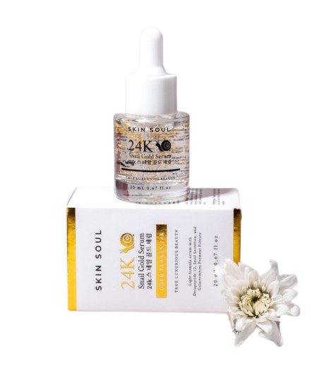  Skinsoul 24K Snail Gold Serum