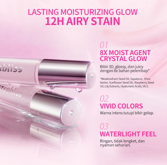 HEBE Beauty Style Barenbliss Lily Makes Luminous Glow Tint Burn Pomelo