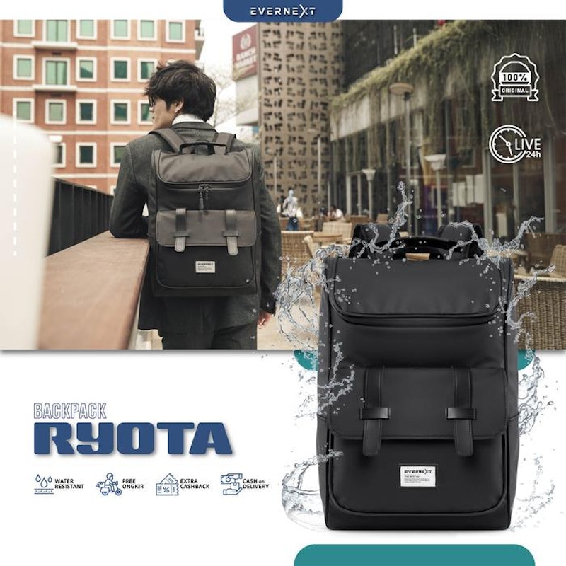 Evernext Backpack Laptop Ryota 5