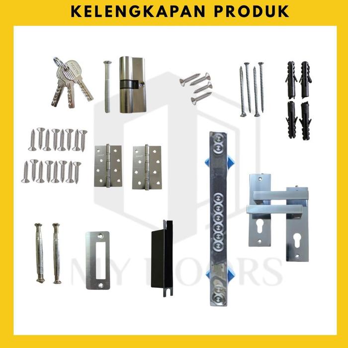 My Doors  Pintu Kamar Mandi PVC Full Panel Minimalis