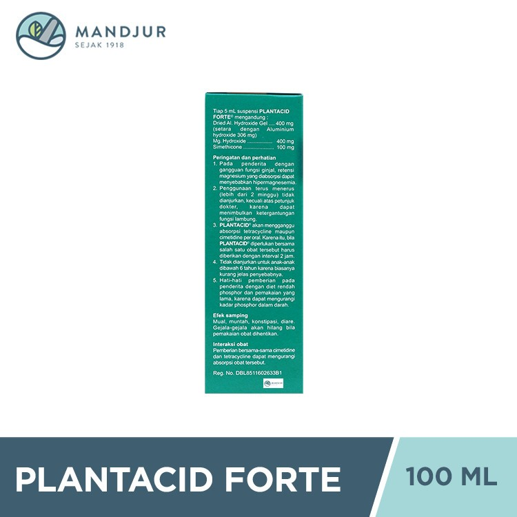 Kalbe Farma  Plantacid Forte Suspensi