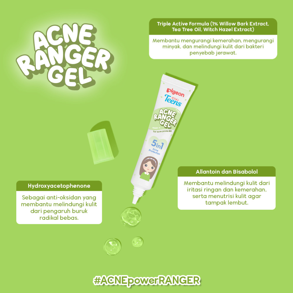 Pigeon Pigeon Teens Acne Ranger Gel 