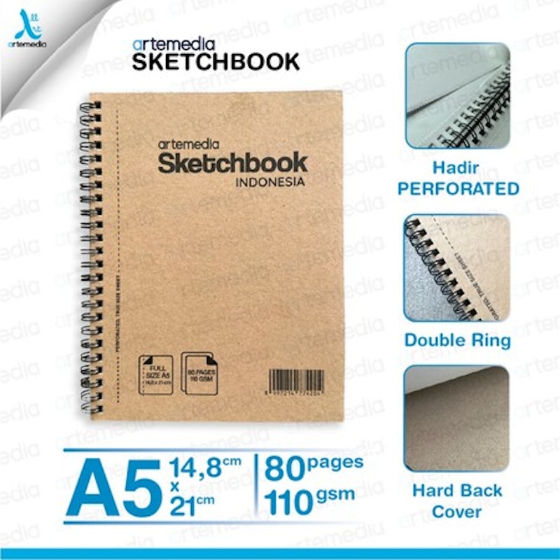 Artemedia Sketchbook Spiral Microperforation 2