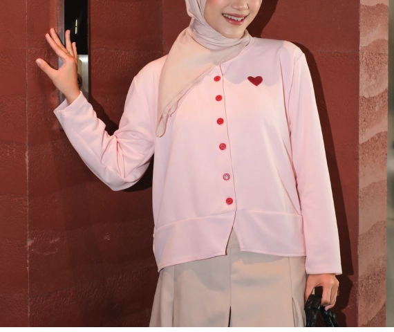 Mybamus Heart Knit Cardigan 3