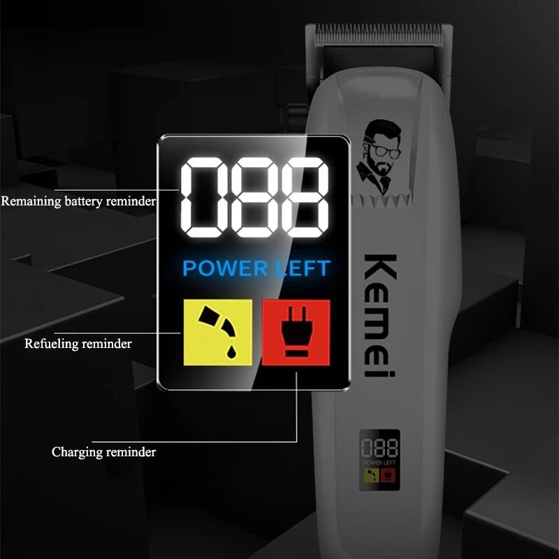 Yiwu Kemei Electric Appliance Kemei Hair Clipper Electric  KM-PG809A  