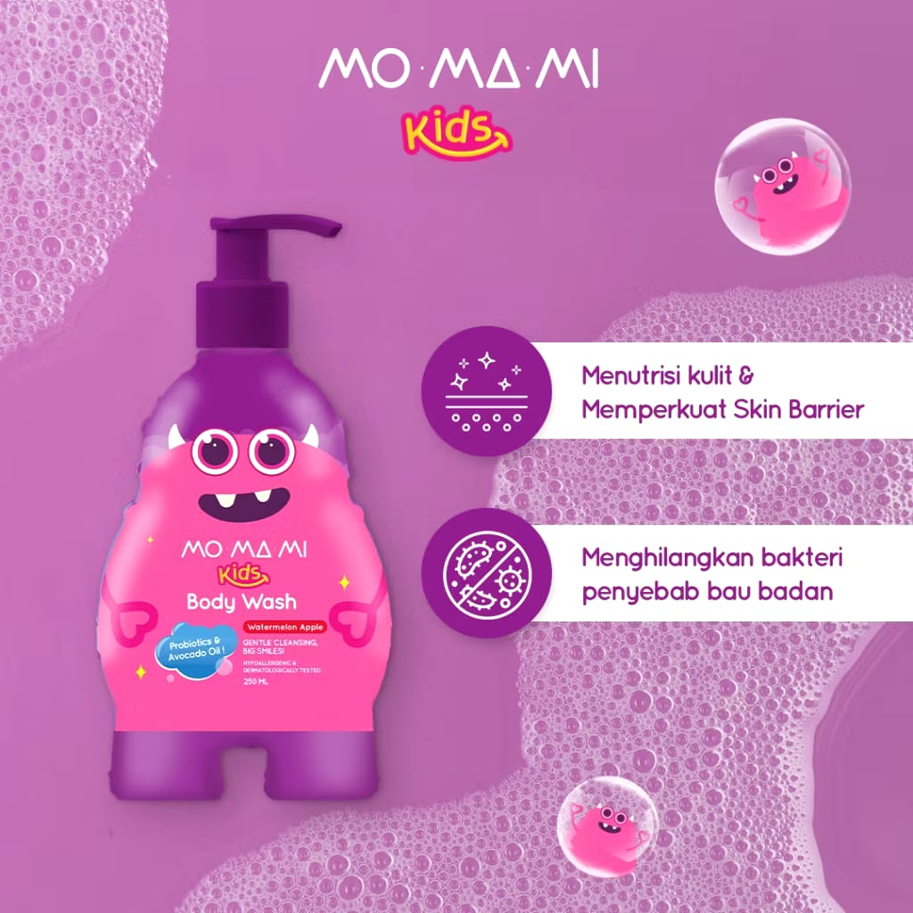 LF Beauty Manufacturing Indonesia Momami Kids Body Wash