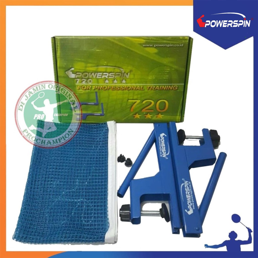 POWERSPIN Table Tennis Post and Net for Tournament 720