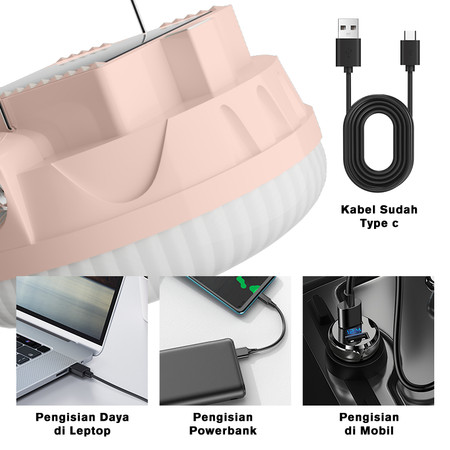  H2S Lampu Emergency UFO HS Q-188