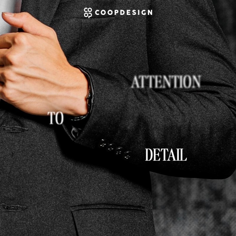 Coop Design Wilson Blazer Black 4