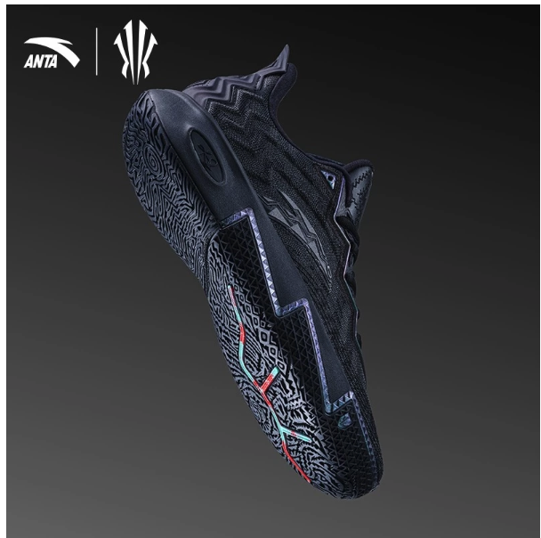 ANTA Men KAI 2 Triple Black  4